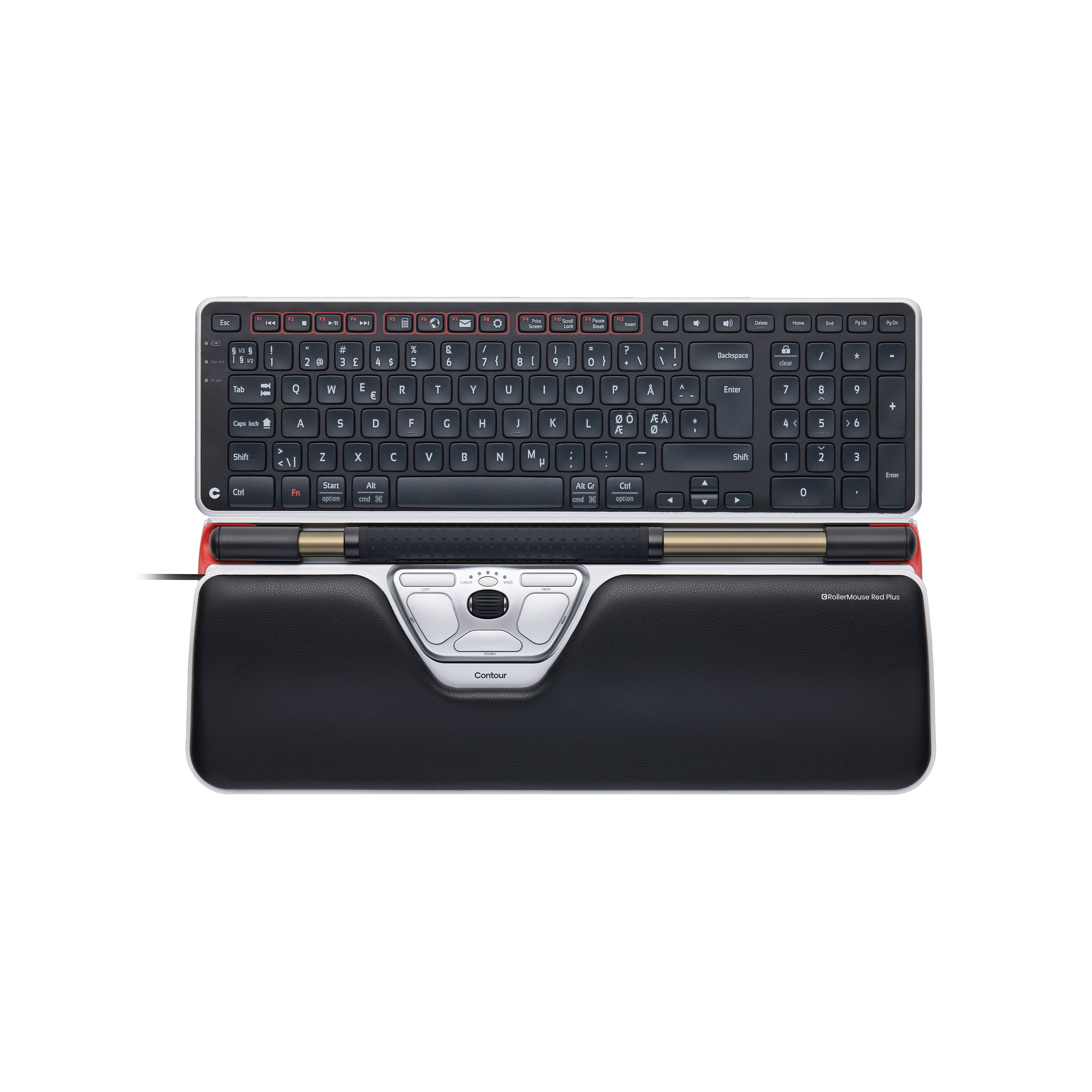 Rollermouse Red Plus +  Balance Keyboard Pn, Wired