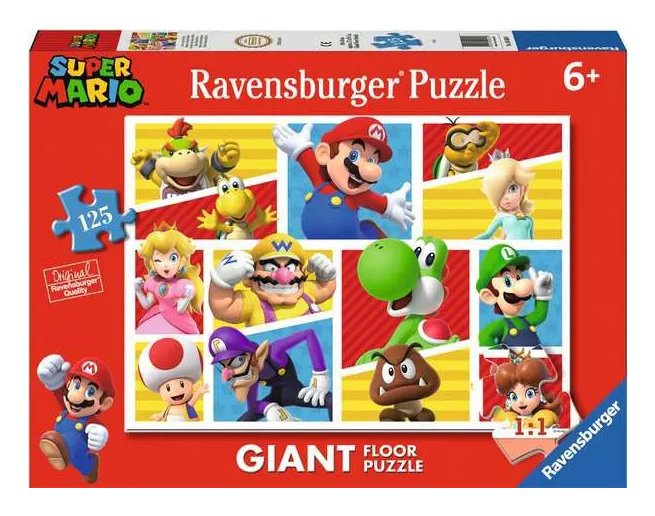 Puzzle Super Mario Nintendo 125pzs