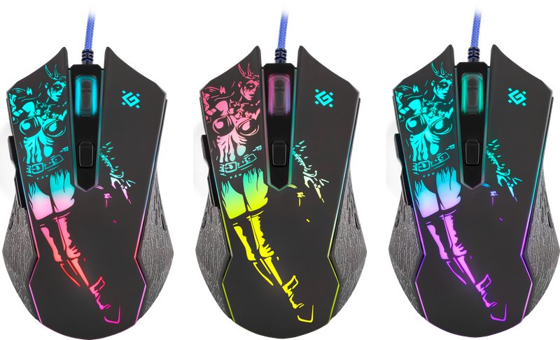 EAN 4714033529334 - Defender SIN'SISTER GM-933 ratón Juego mano derecha USB tipo A Óptico 7200 DPI imagen 5