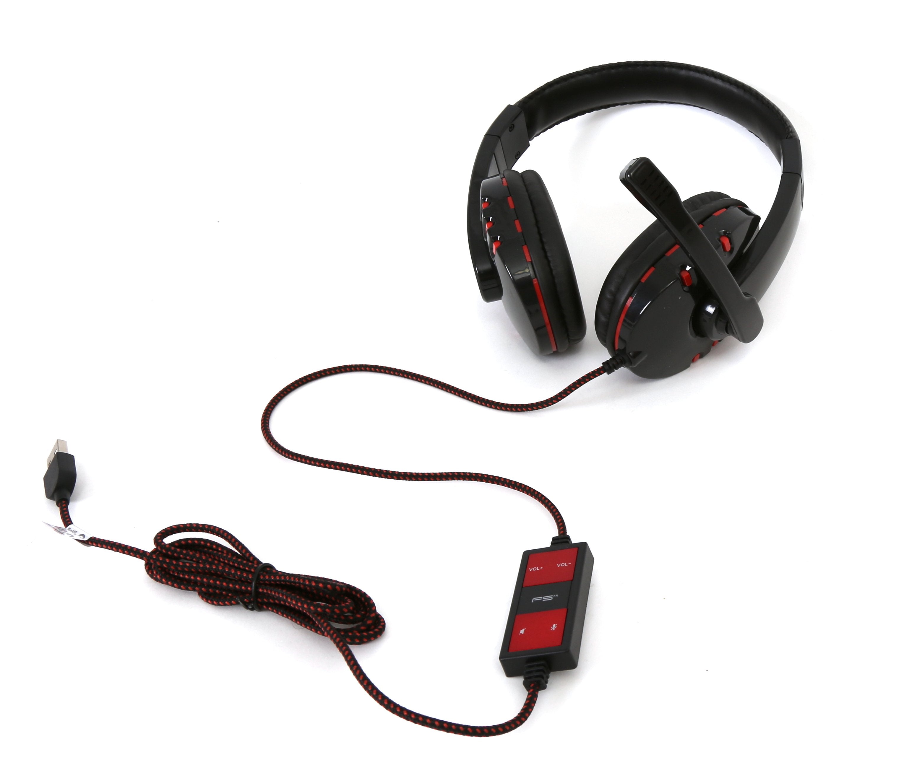 Omega Freestyle Casco + Mic Pc Gaming Usb Fh5401