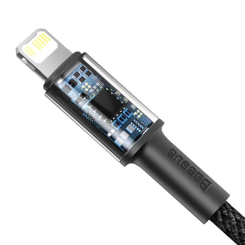 Baseus Catlgd-A01 Cable De Conector Lightning 2 M Negro