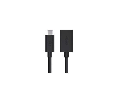 Adaptador Usb 3.0 Belkin F2cu036btblk  De Usb-C A Usb-A Color Negro