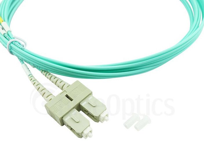 Blueoptics Sfp3132eu7.5mk Cable De Fibra Optica 7,5 M Lc Sc Om3 Color Aguamarina