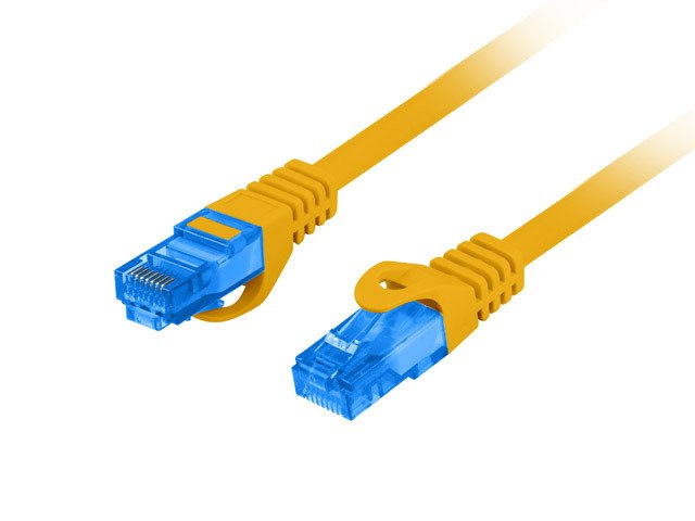 EAN 5901969424744 - Lanberg PCF6A-10CC-0100-O cable de red Naranja 1 m Cat6a S/FTP (S-STP) imagen 1
