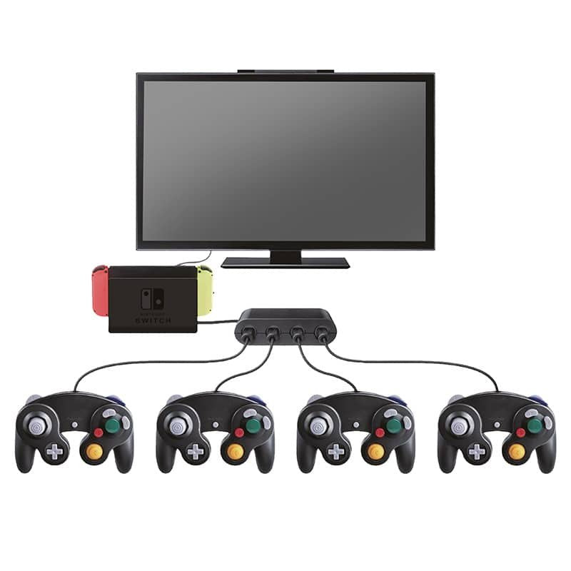 Steelplay Gamecube Controllers Adapter Switch