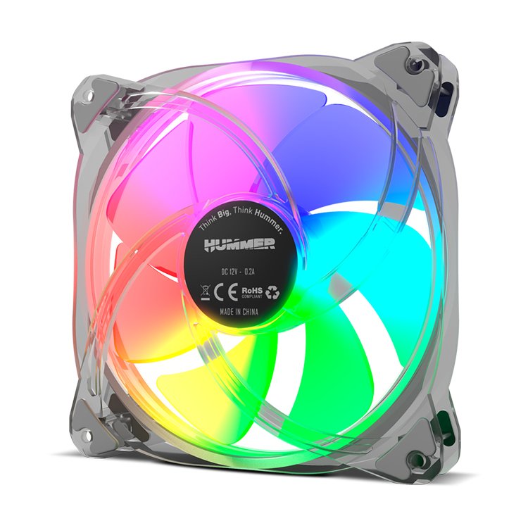 EAN 8436587973130 - NOX Hummer X140-FAN Carcasa del ordenador Ventilador 14 cm Translúcido 1 pieza(s) imagen 4