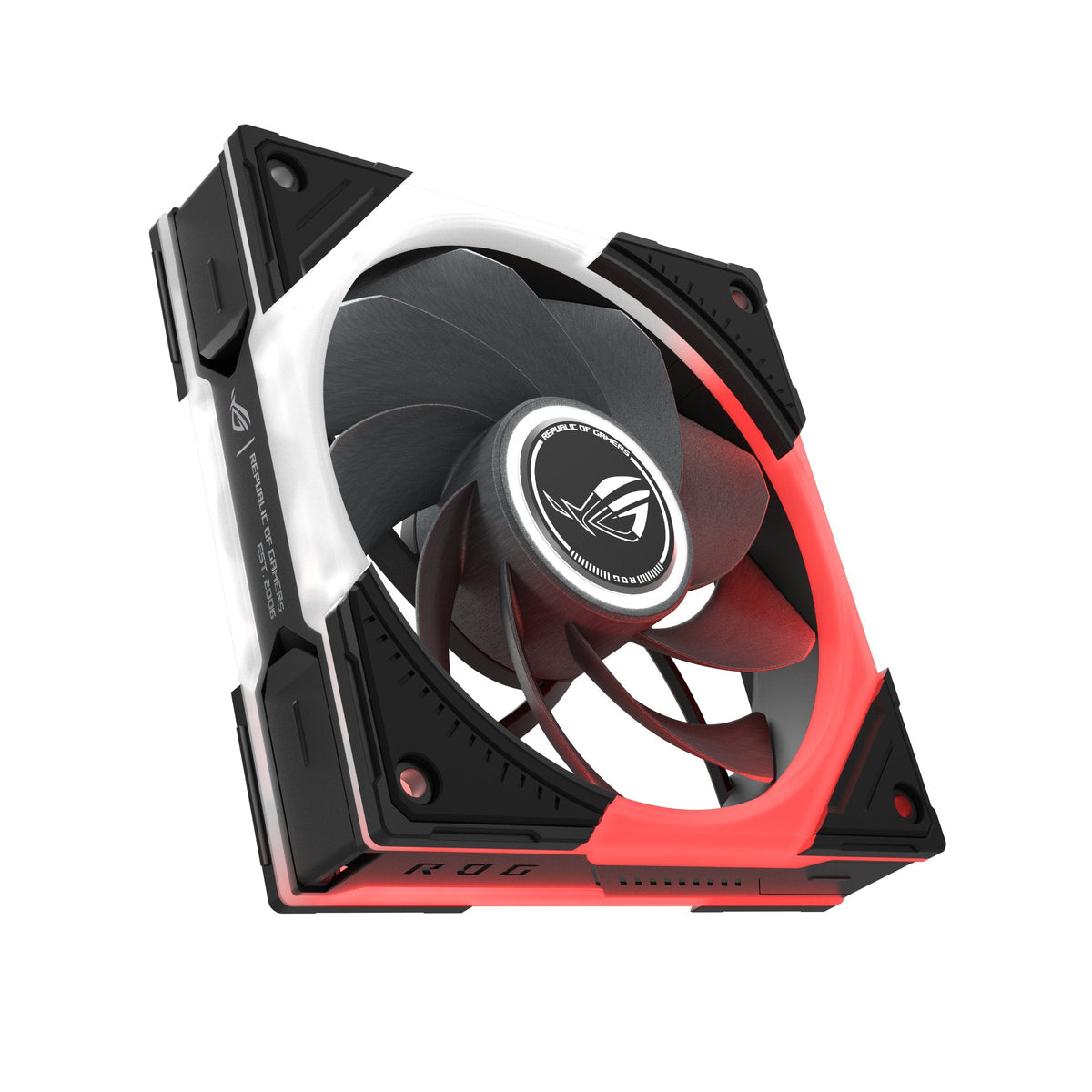 Ventilador Pc Asus Rog Eurux Gr120 Fan Argb Reverse Negro 3in1