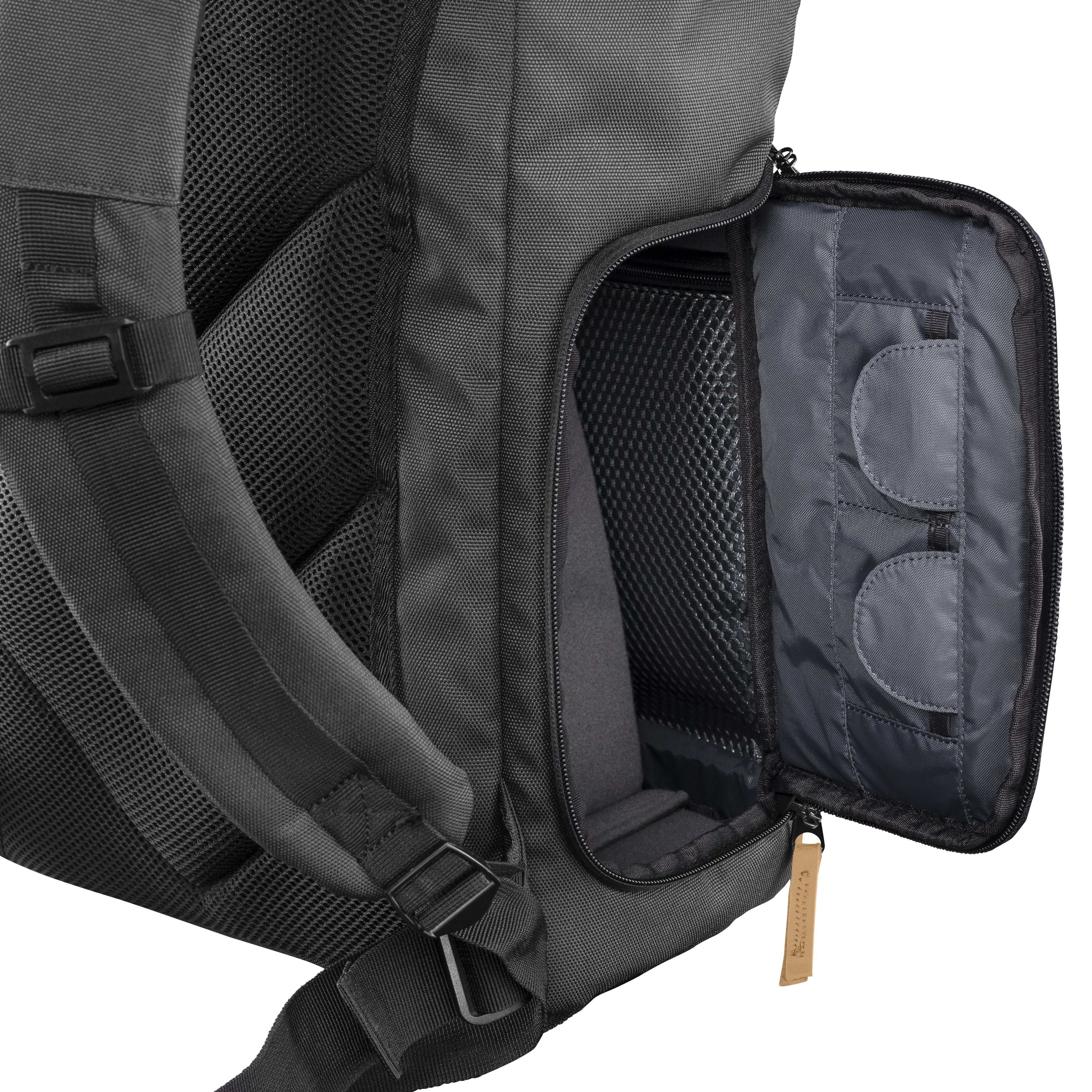 Mantona 21343 Funda Tipo Mochila Negro, Verde