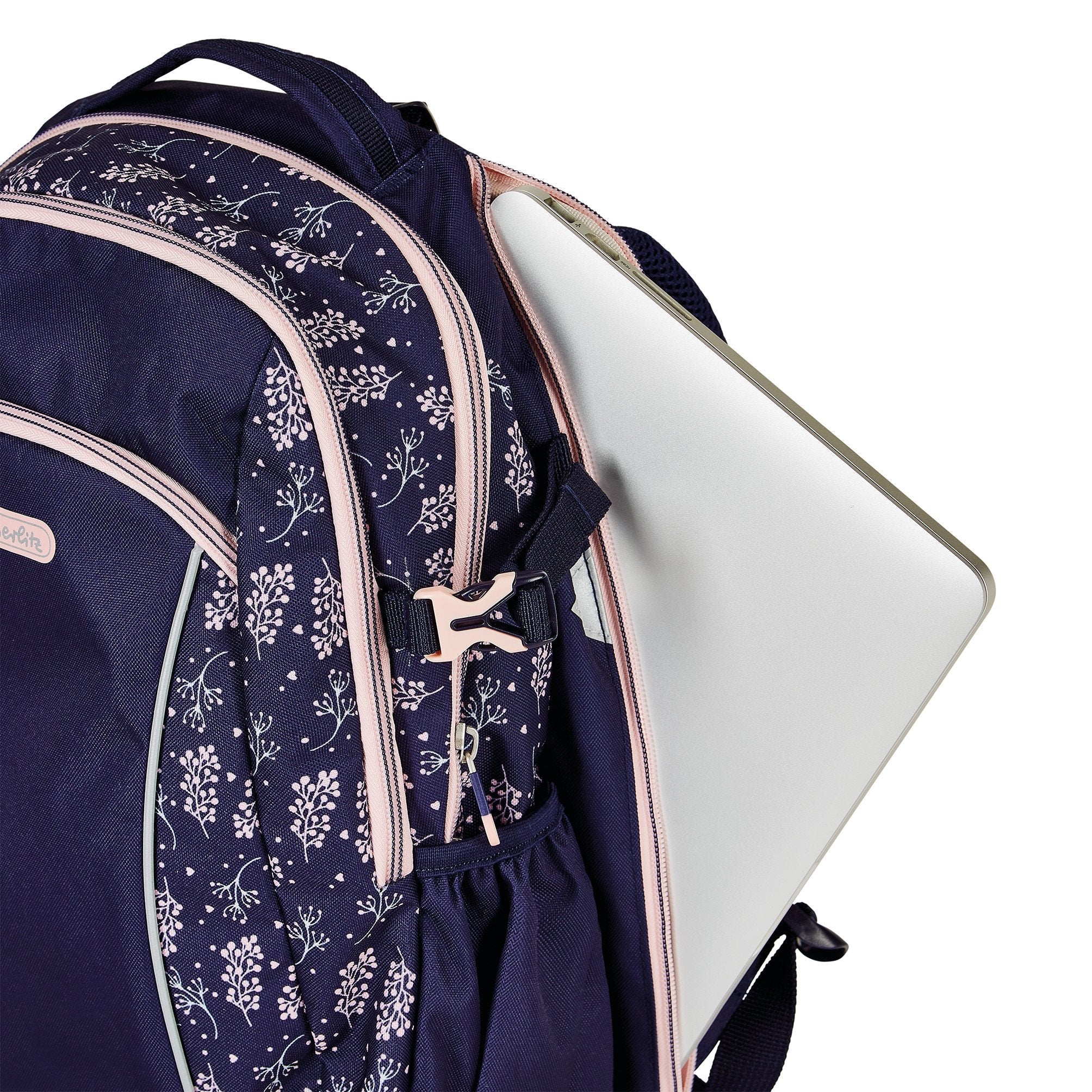 EAN 4008110283142 - Herlitz Ultimate Blossom mochila Mochila escolar Beige, Marina Poliéster imagen 10