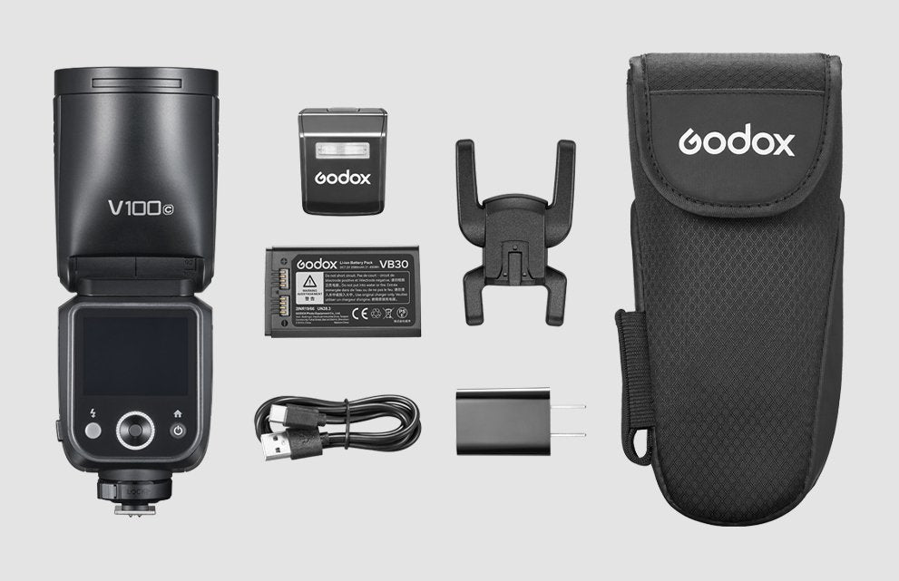 EAN 6952344239858 - Godox V100 Flash compacto Negro imagen 1