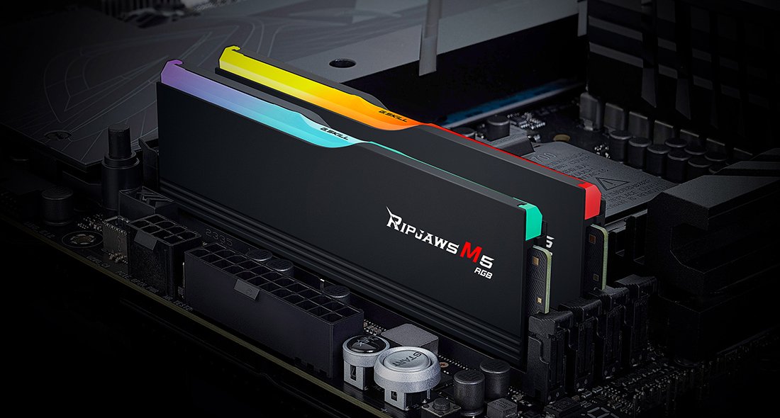 EAN 4713294237873 - G.Skill Ripjaws M5 RGB F5-6000J2836G32GX2-RM5RK módulo de memoria 64 GB 2 x 32 GB DDR5 6000 MT/s 288-pin  imagen 4