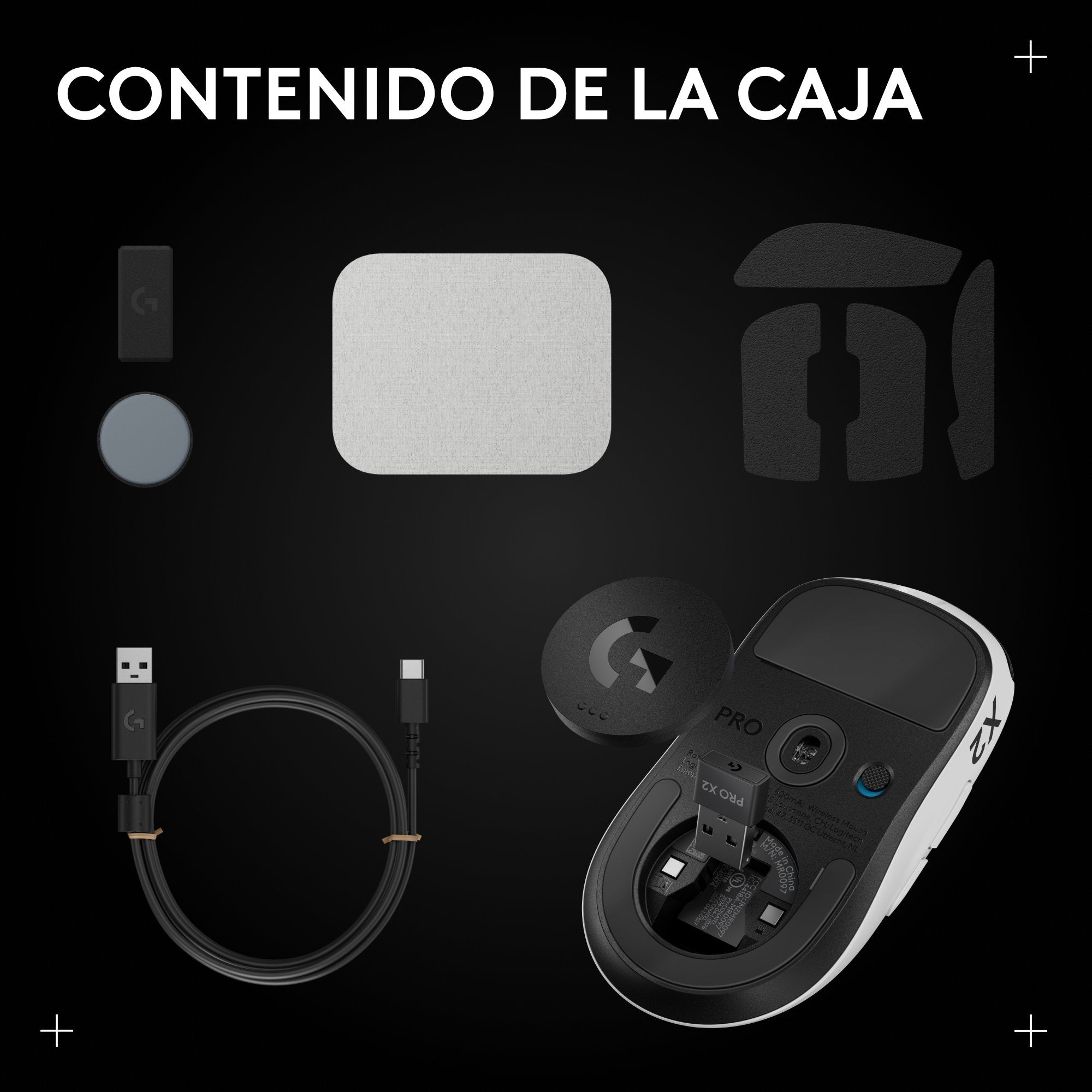 Logitech G Pro X2 Superstrike Ratón Óptico Inalámbrico 2.4 Ghz Receptor Usb De Logitech Lightspeed