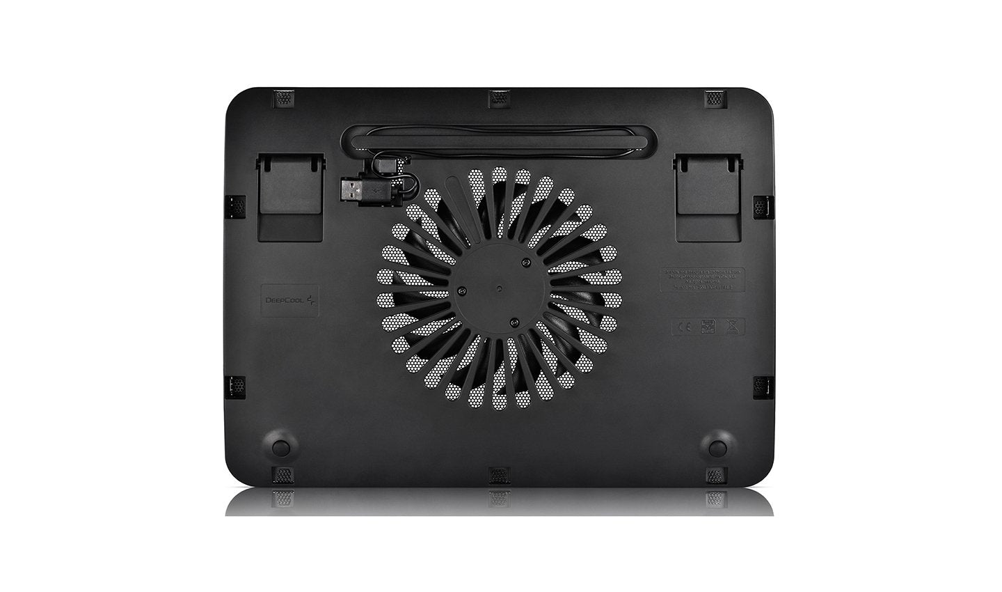 Base Refrigeradora Deepcool Wind Pal Mini Negro 1 Ventilador 140mm/15.6 /Led Dp-N114l-Wdmi