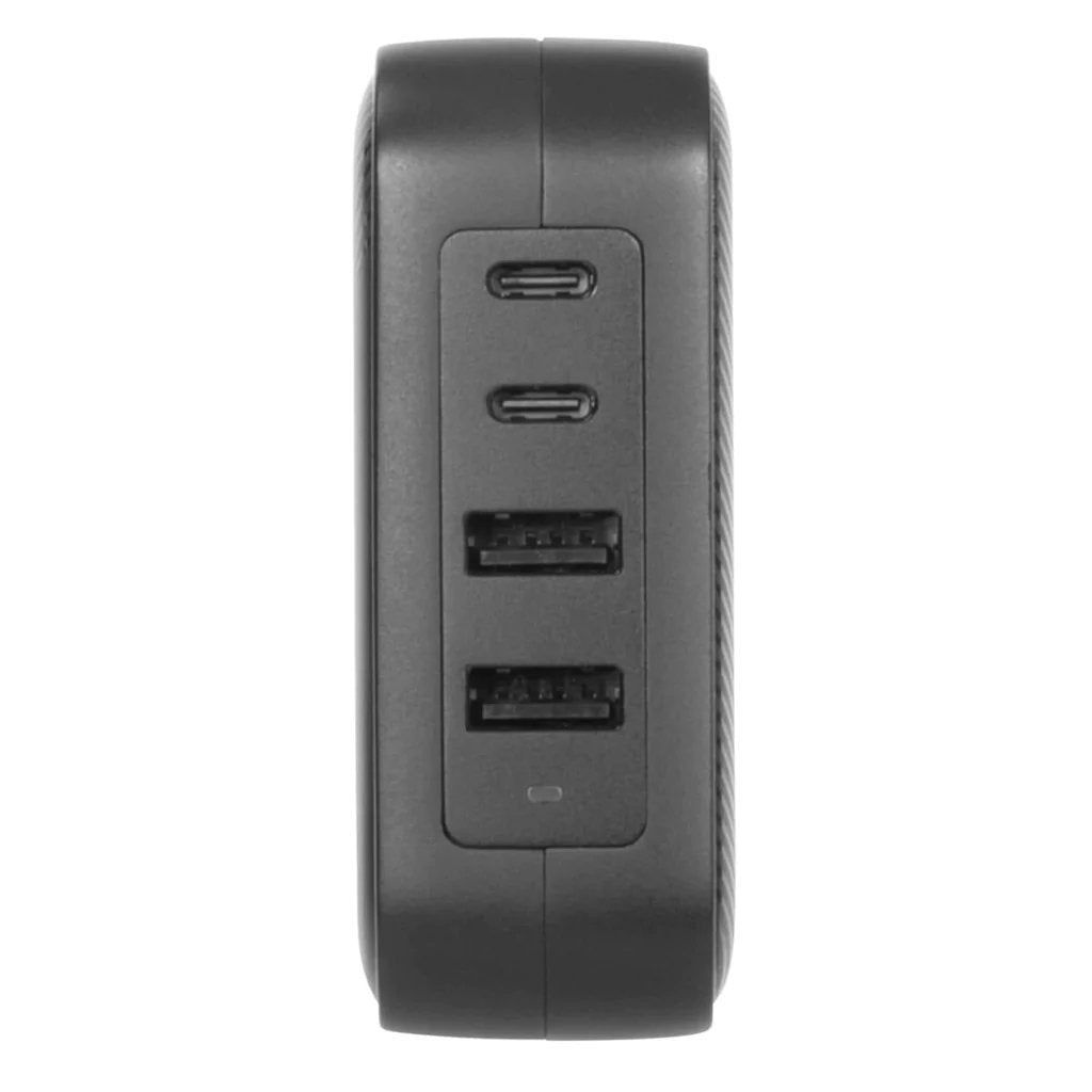 Cargador Adaptador Targus 100 W Gan Charger - Multi Port - With Travel Adapters
