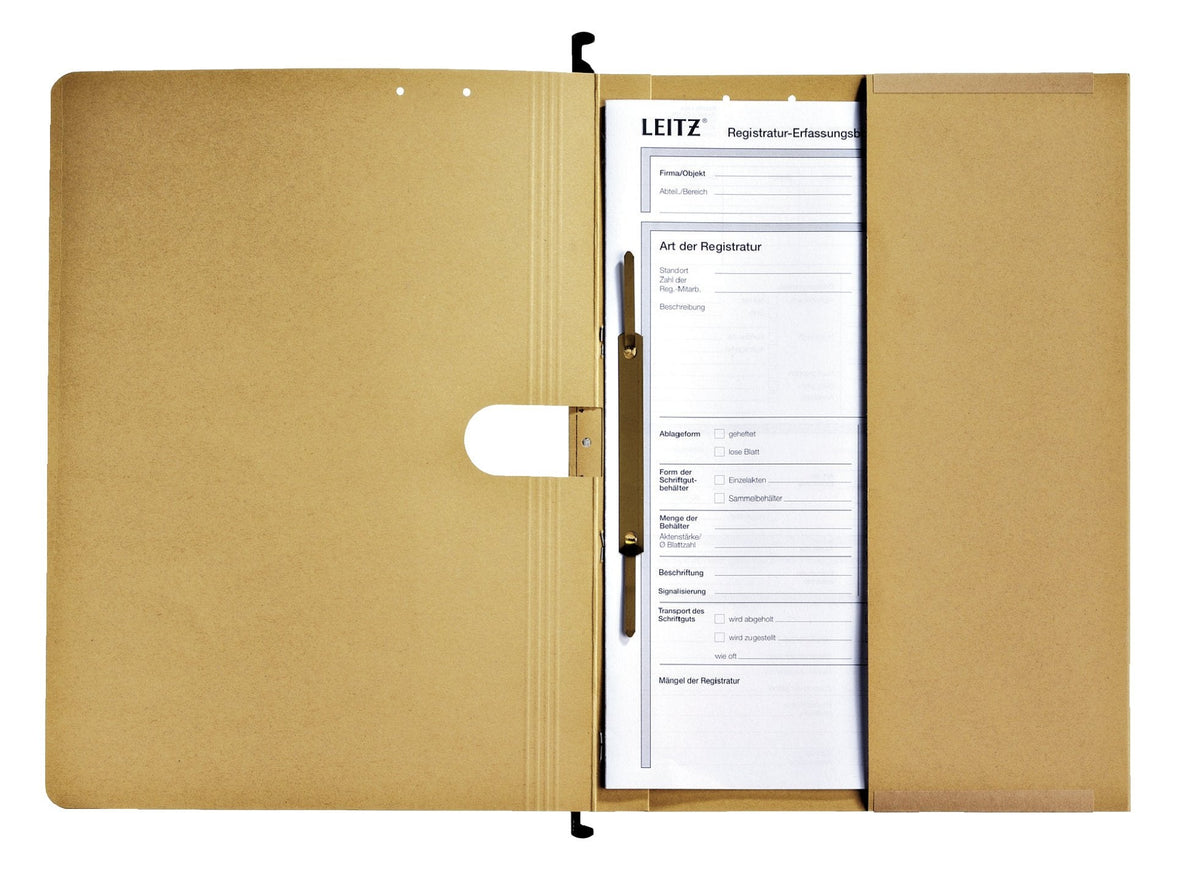 Esselte Leitz Alpha, A4, Cartón, Marrón, 250 G/M², Din 821, 348 Mm