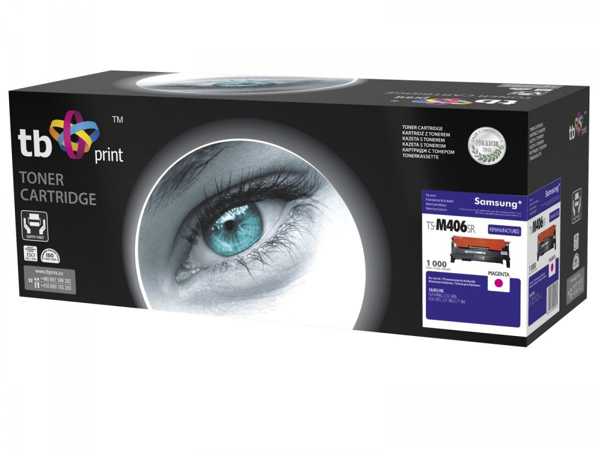 EAN 5901500505895 - TB Print TS-M406SR cartucho de tóner 1 pieza(s) Magenta imagen 1