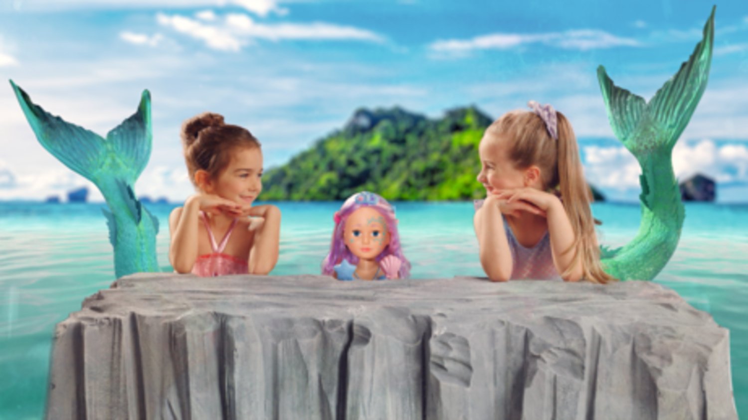EAN 4001167830550 - BABY born Sister Styling Mermaid Head Muñeca de baño Multicolor imagen 24