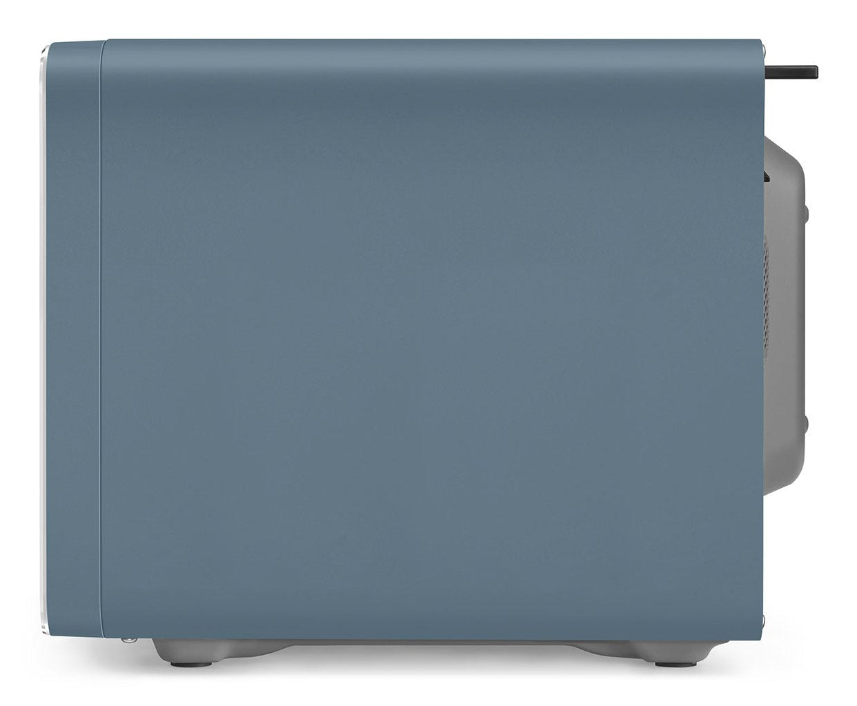 Microondas Smeg Con Grill Moc01sbmeu, 4 Fkt, 1900w, Azul Tormenta Mate