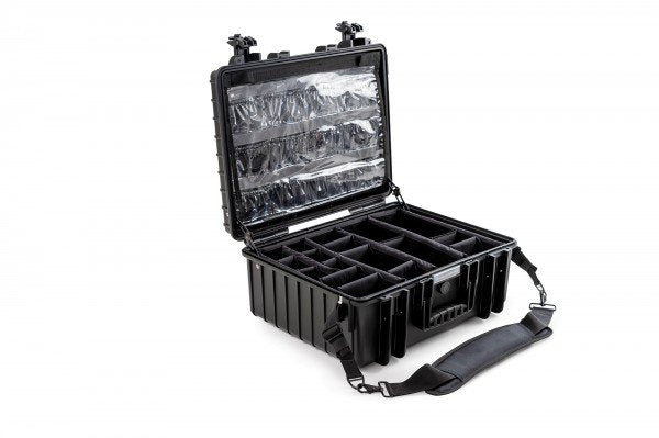 B&W Type 6000 Caja Para Equipo Maletín/Funda Clásica Negro