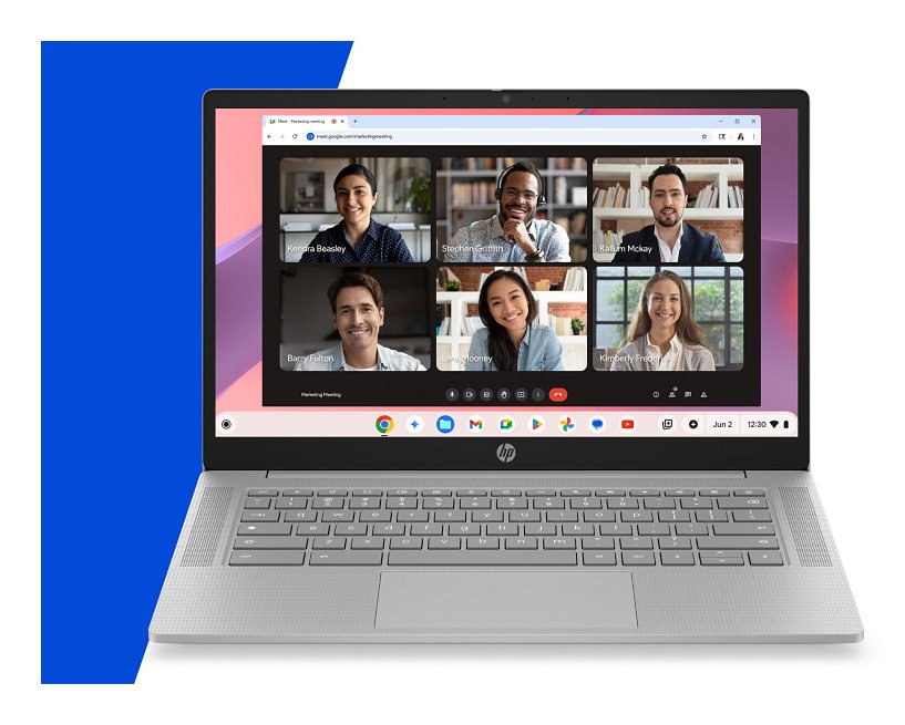 EAN 881767055720 - HP Chromebook 14a-nm0006nsx MediaTek 35,6 cm (14") Full HD 8 GB LPDDR5-SDRAM Wi-Fi 6 (802.11ax) ChromeOS P imagen 6