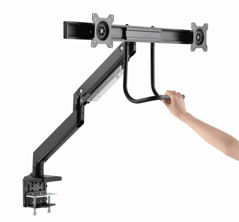 EAN 8716309127684 - Gembird MA-DA2-04 soporte para monitor 81,3 cm (32") Escritorio Negro imagen 11
