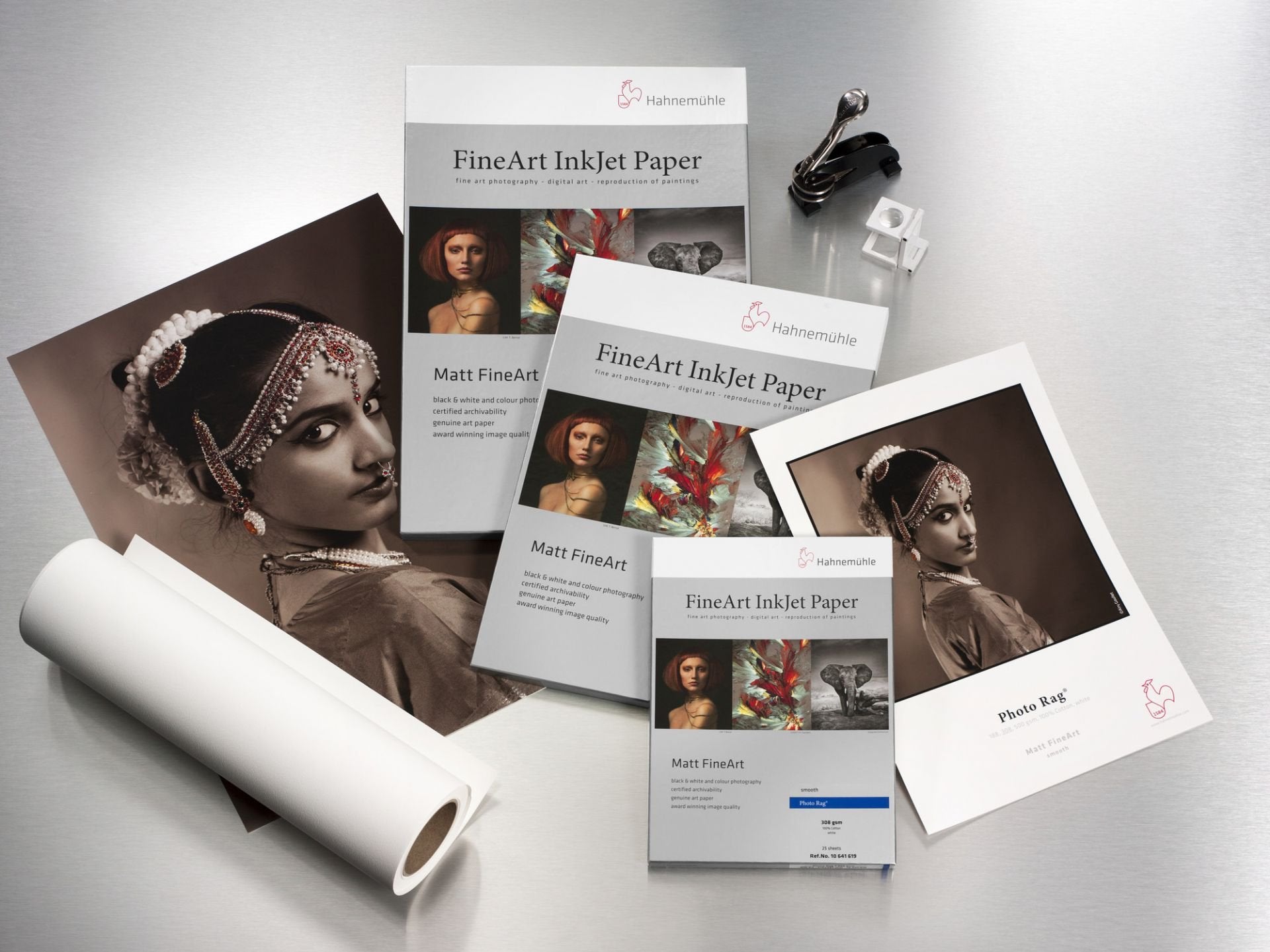 EAN 4011367082390 - Hahnemühle 10641616 papel fotográfico A2 Blanco Mate imagen 3