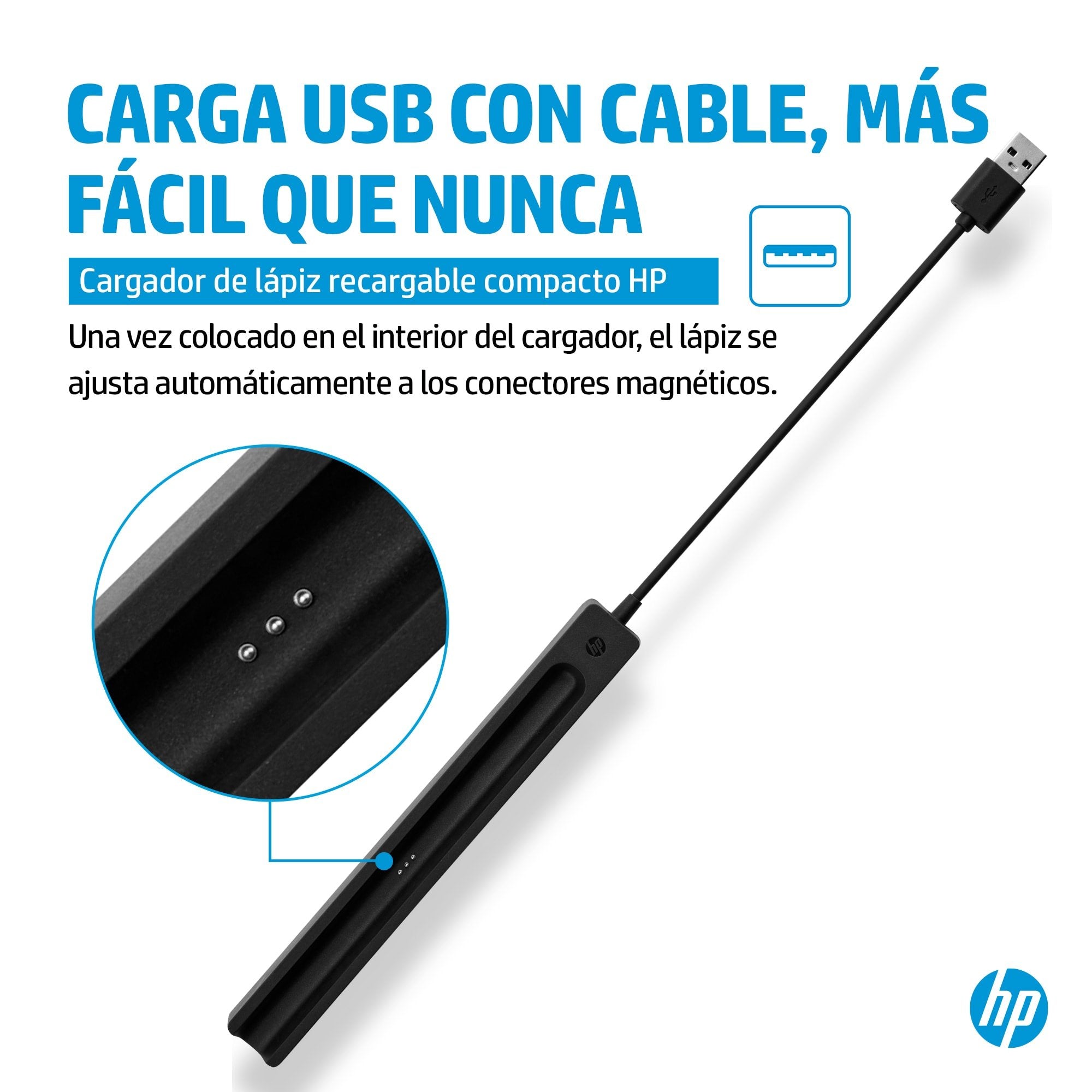 Hp Cargador De Lápiz Recargable Slim