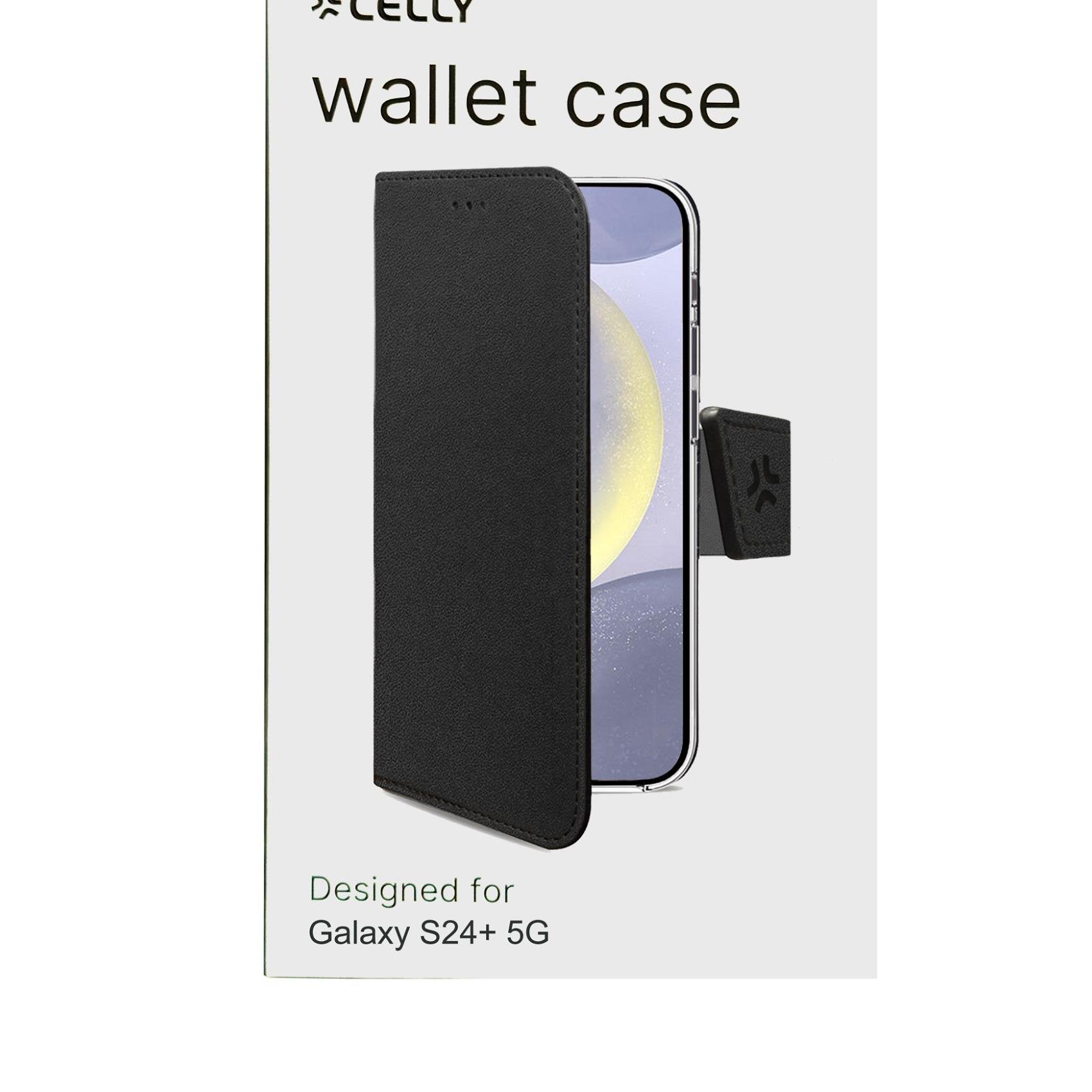 Celly Custodia Samsung S24+ 5g Wallet Black Wally1066