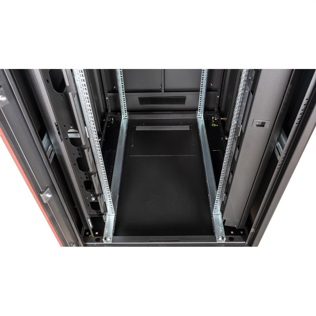 Roline 19-Zoll Netzwerkschrank Pro 26 He, 800x1000 Bxt Glastr Schwarz