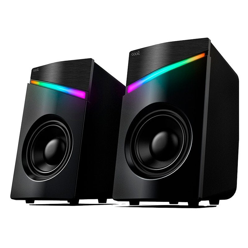 Altavoces Gaming Led Usb Cool 7w
Fáciles De Transportar, Compactos Y Con Conexión Usb Para Tu Ordenador O Portátil. Cuenta Con Iluminación Led De Tono Suave, Que Cambia De Color En Varios Niveles De Luminosidad De Forma Grad