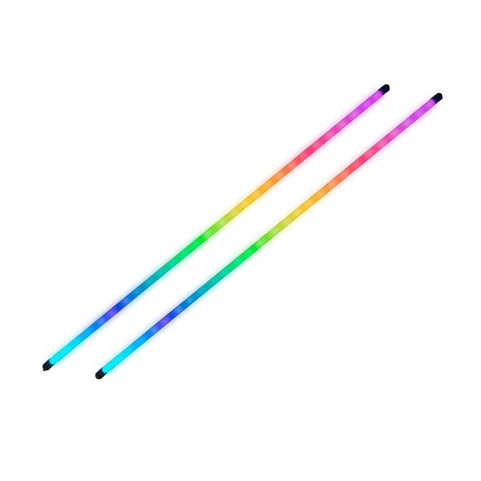 Pack 2 Tiras Led Mars Gaming Mlt-Two 40cm Color Argb