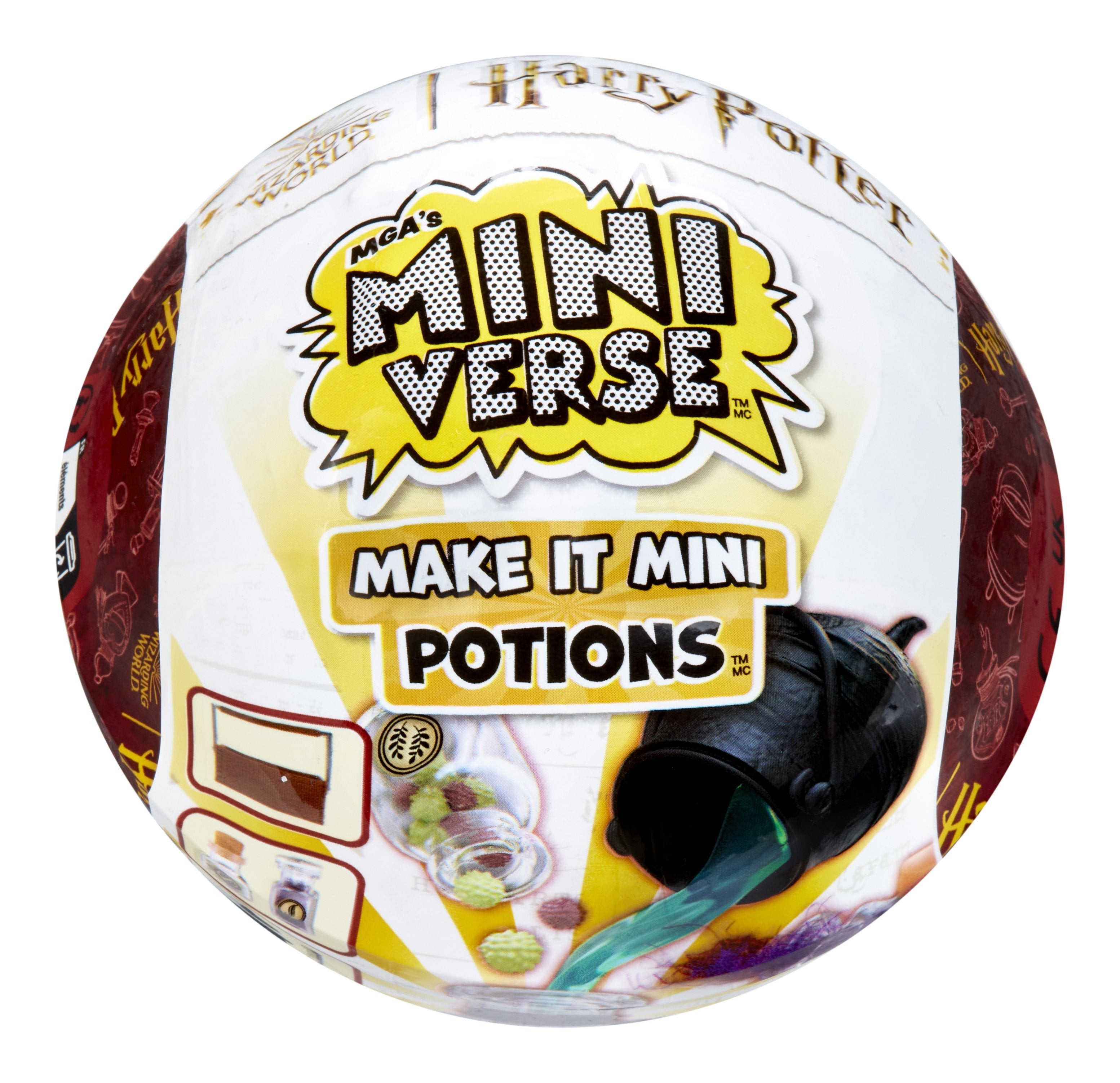Mga Entertainment Mga'S Miniverse Make It Mini Potation Harry Potter Mini Collectibles, Artesan Artículos Ordenados 594512-Euc