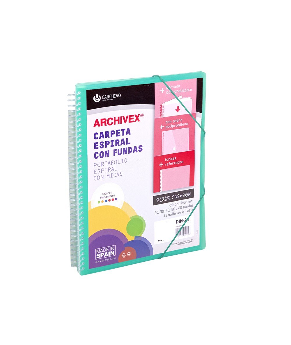 EAN 8422951054437 - CARCHIVO 53034054 portafolio para presentaciones 40 bolsillos A4 imagen 1