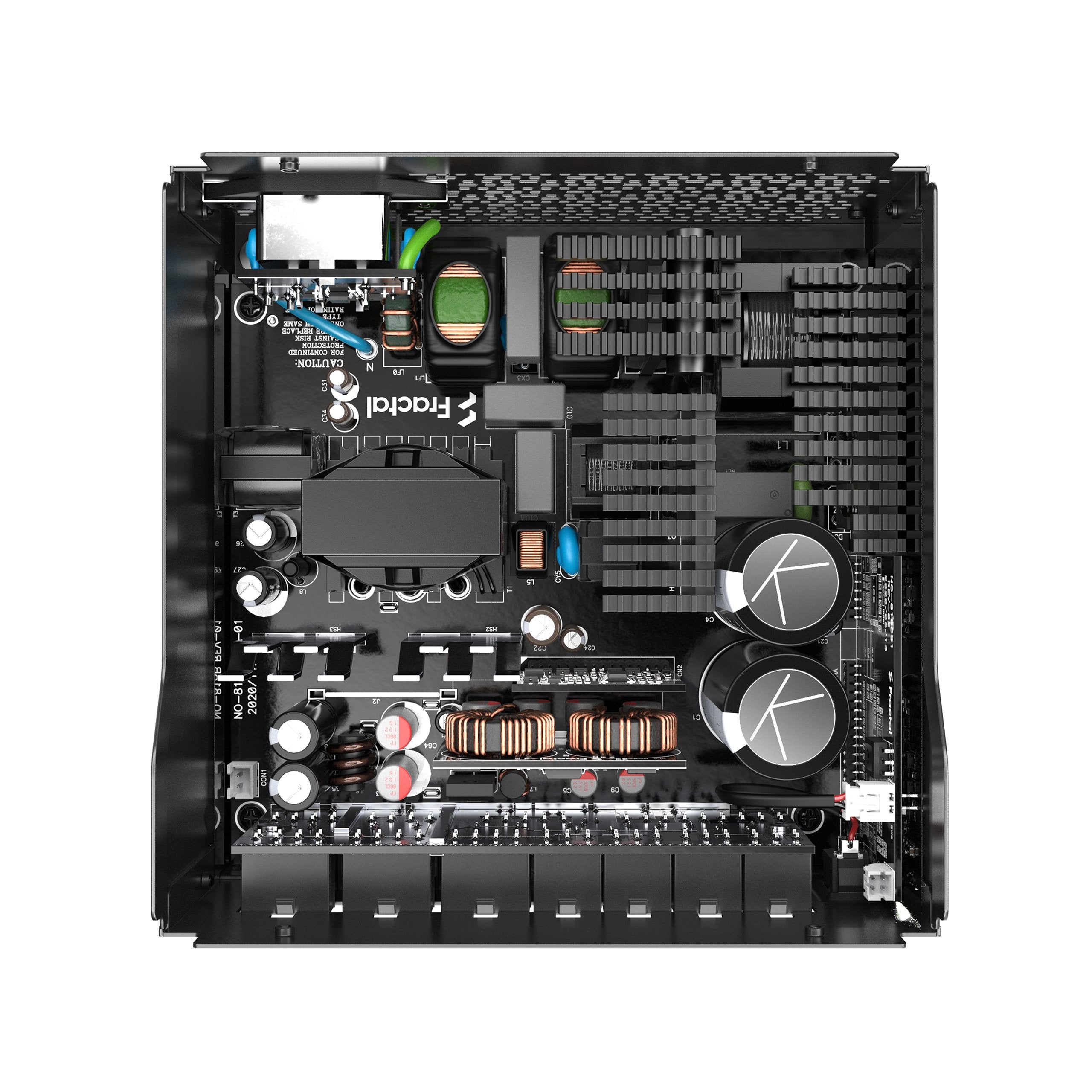 Fuente De Alimentacion Fractal Design Ion+ 2 Platinum 860w, Para Pc Fd-P-Ia2p-860-Eu