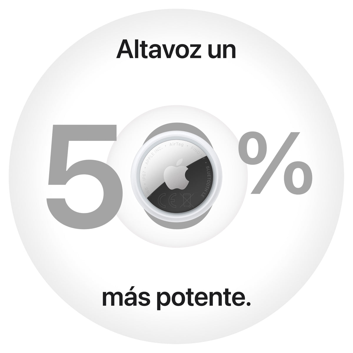 EAN 0195950667387 - Apple AirTag Elemento Buscador Plata, Blanco imagen 4