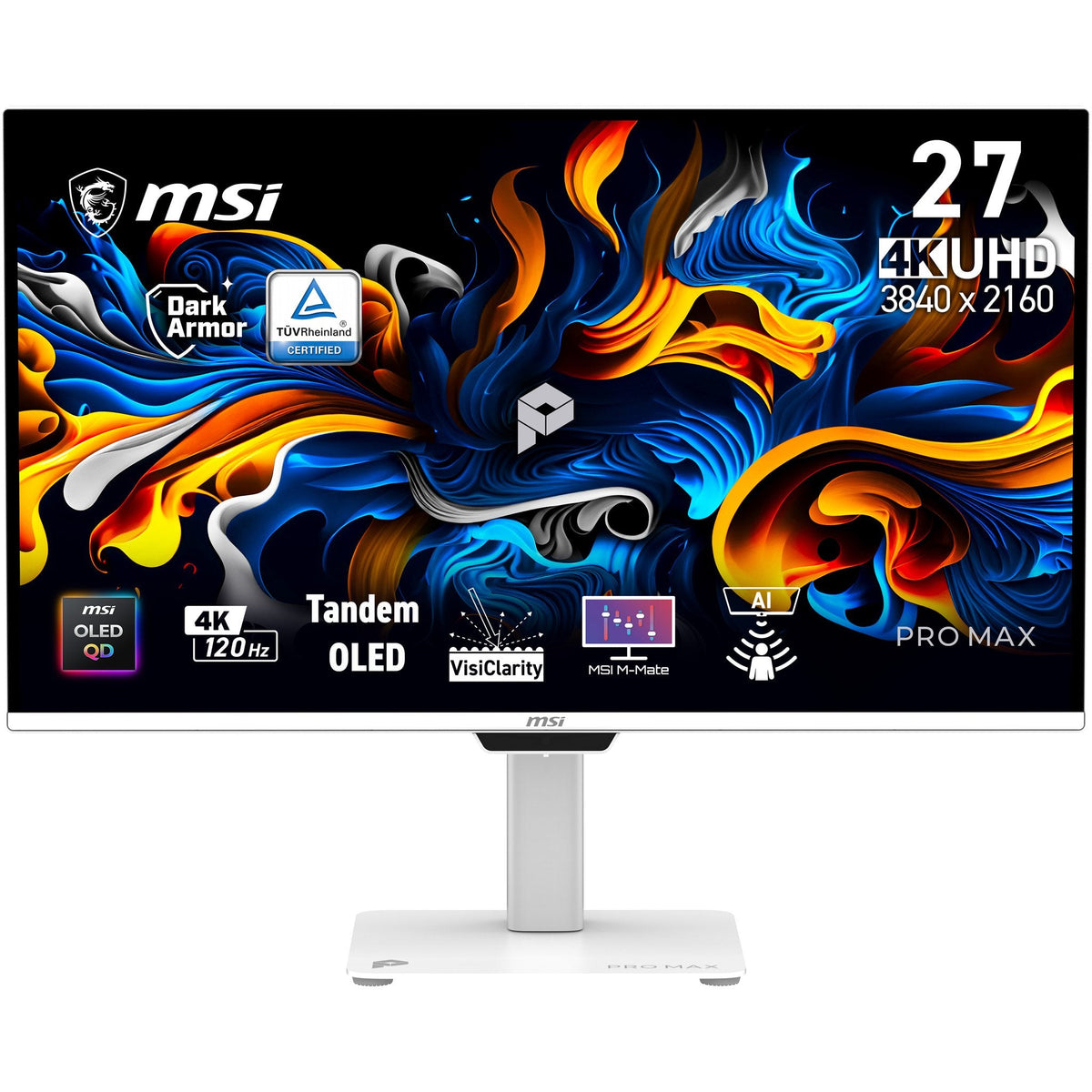 Msi Pro Max 271upxw12g Qd-Oled 120hz