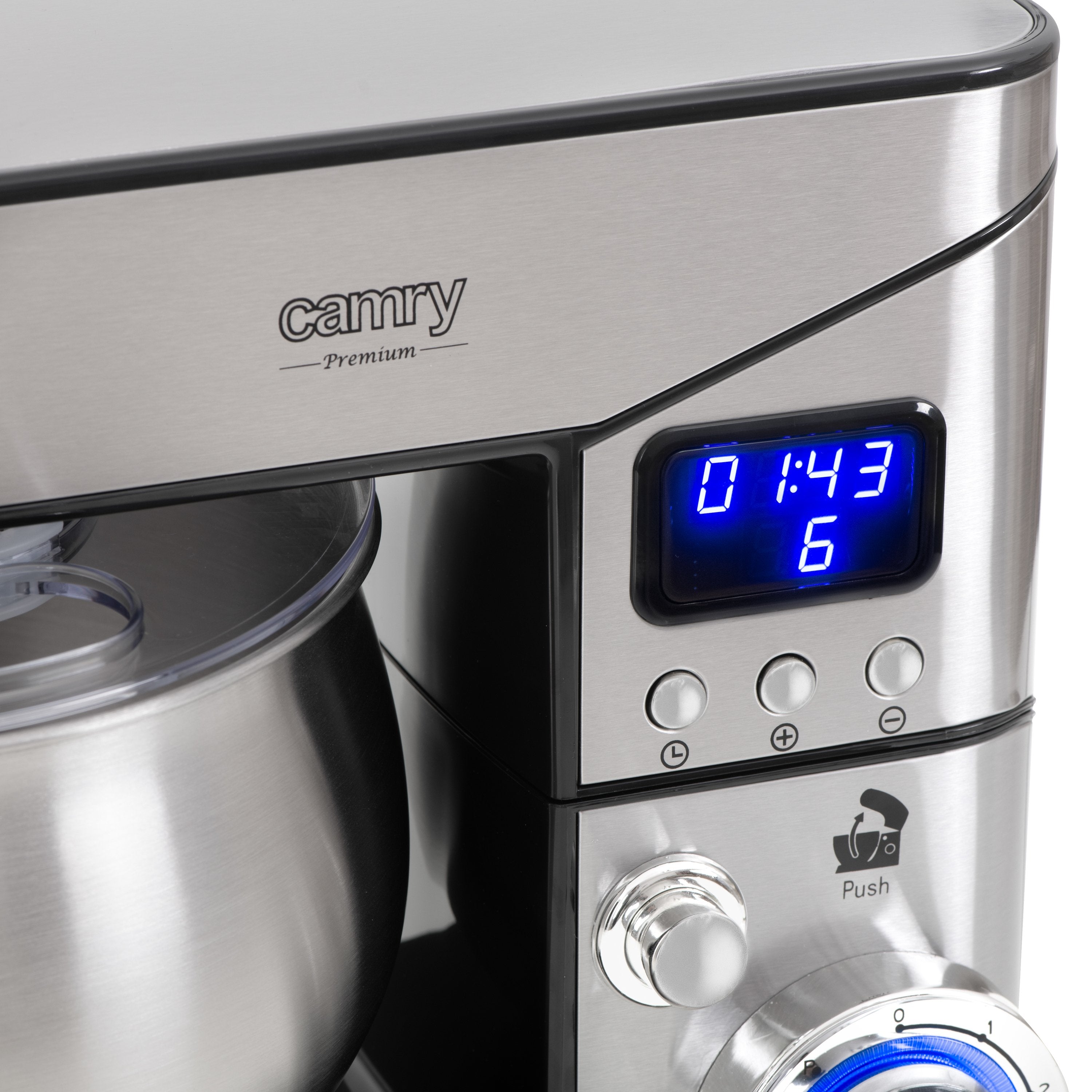 Robot De Cocina Camry Premium Cr 4223  2000 W 5 L Plata