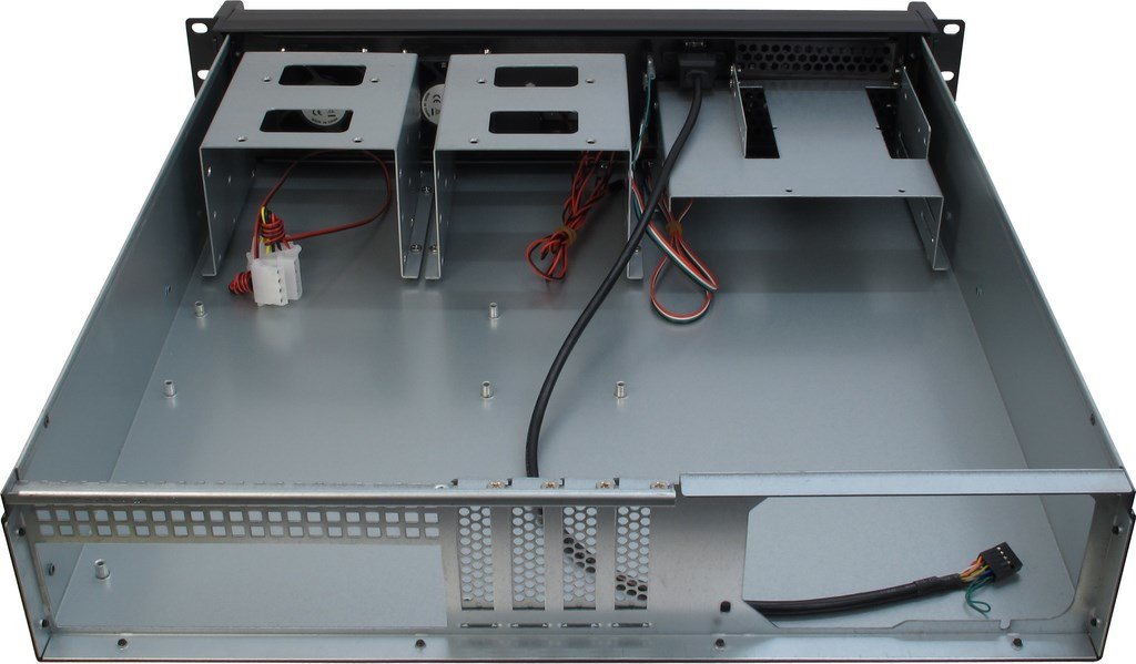 Caja Pc Inter-Tech 48.3cm Ipc 2u-2098-Sl 2he  Server
