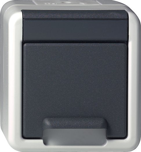 Gira 444030 Toma De Corriente Schuko Gris