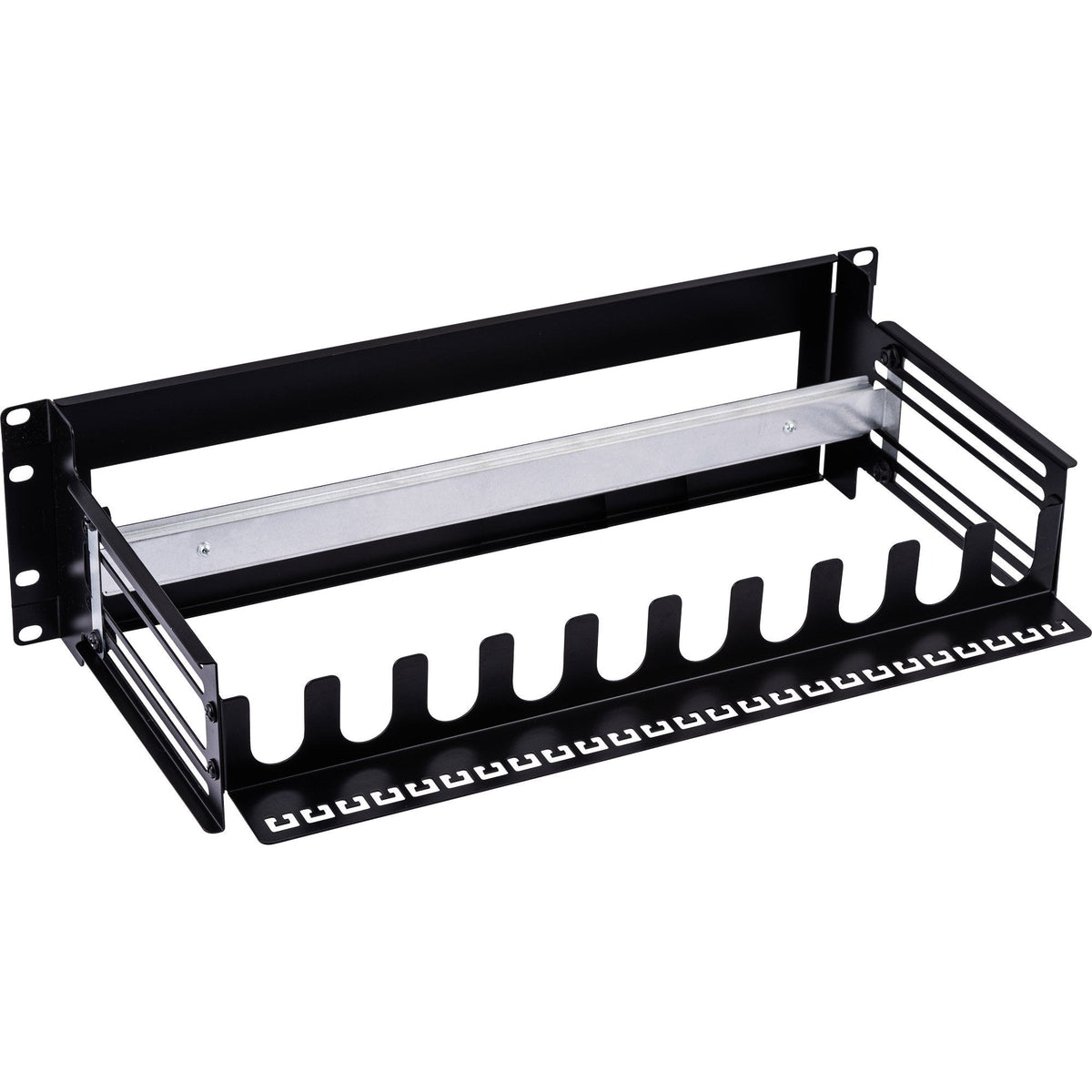 Inline® 19" Circuit Breaker Strip 3u, With Depth-Adjustable Top-Hat Rail