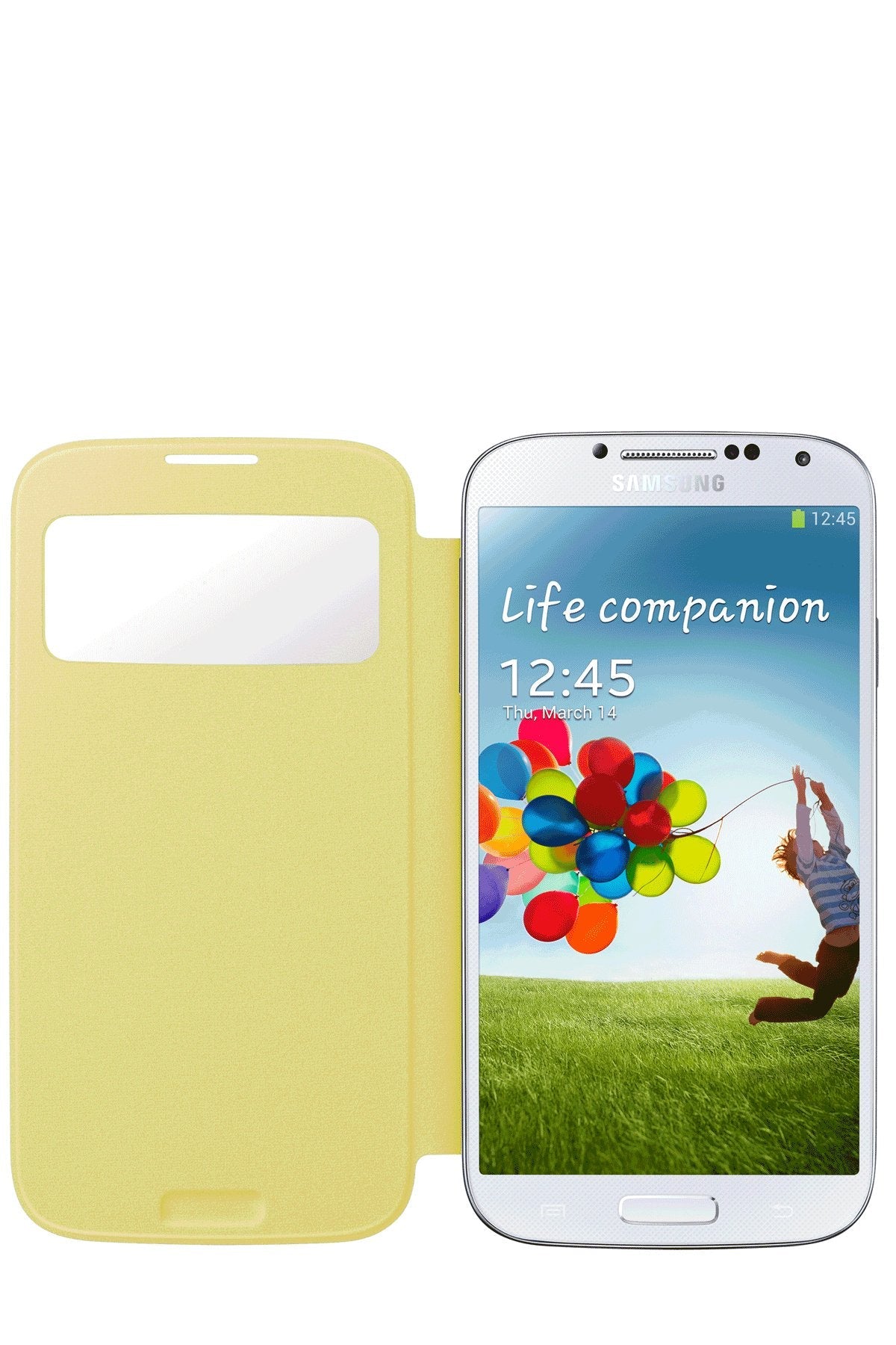 Samsung S View Funda Para Teléfono Móvil Libro Amarillo