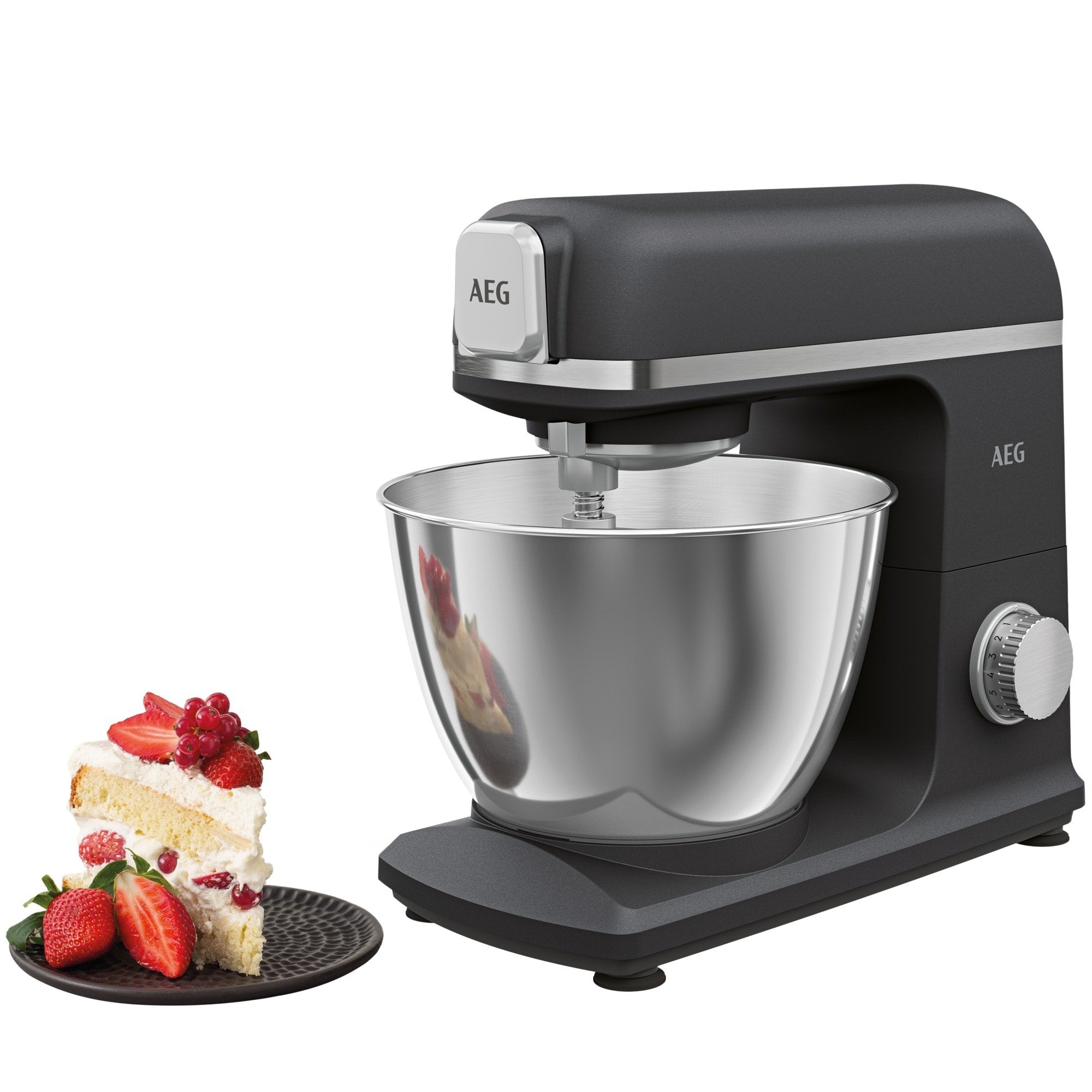 EAN 7332543793341 - AEG KM5-1-4BPT robot de cocina 1200 W 5 L Negro, Perlado imagen 5