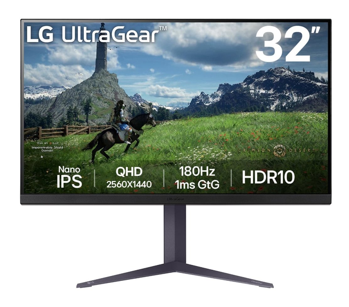 EAN 8806096175309 - LG 32GS85QX-B pantalla para PC 81,3 cm (32") 2560 x 1440 Pixeles Quad HD Negro imagen 1
