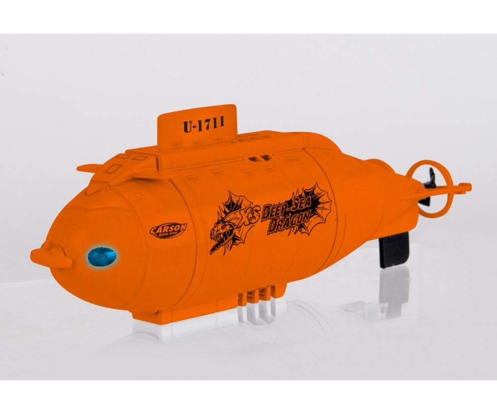Carson Rc Xs Deep Sea Dragon 100% Rtr Orange