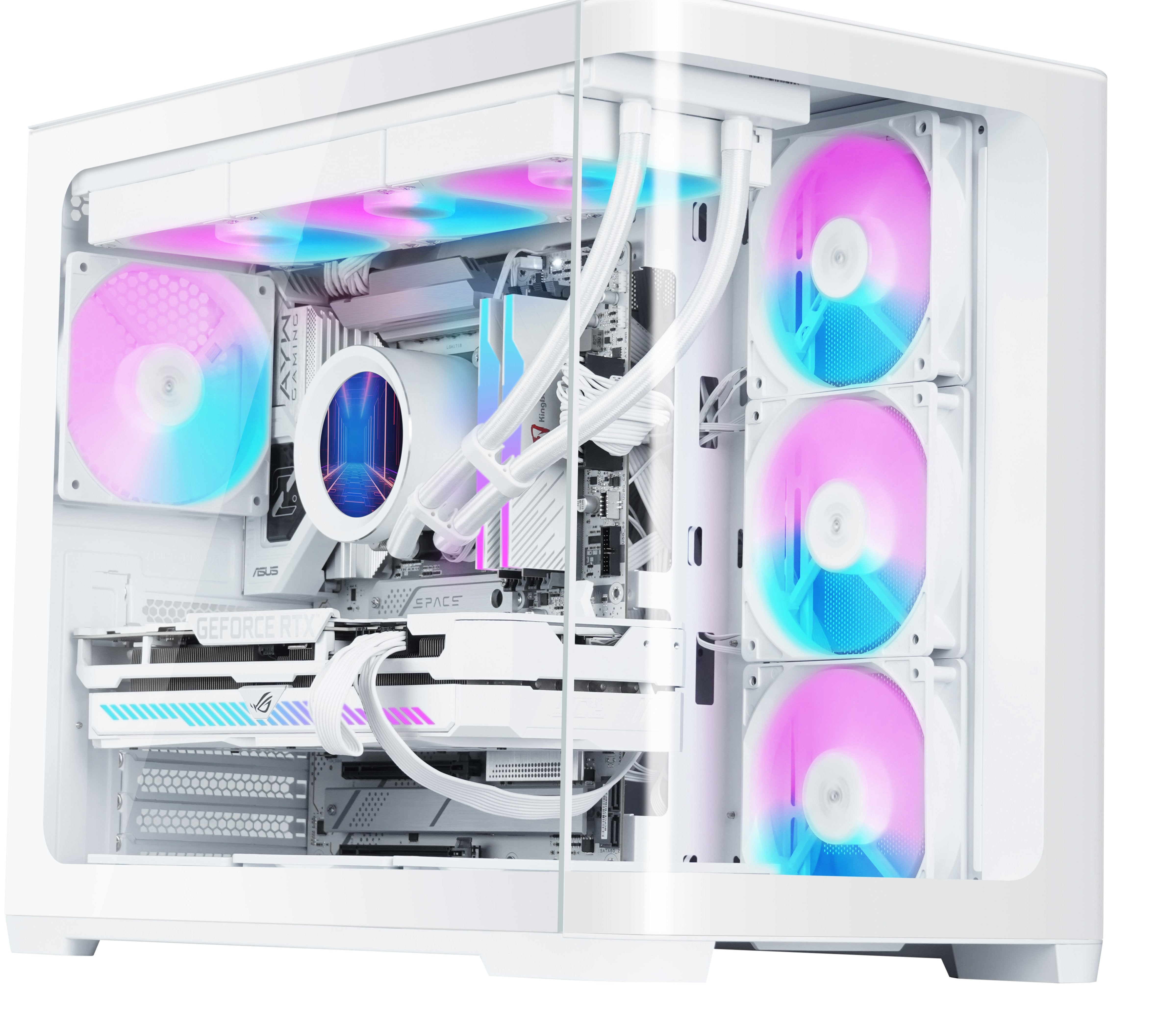 Sama V60 Atx Mid-Tower Atx Pc Case White Retail