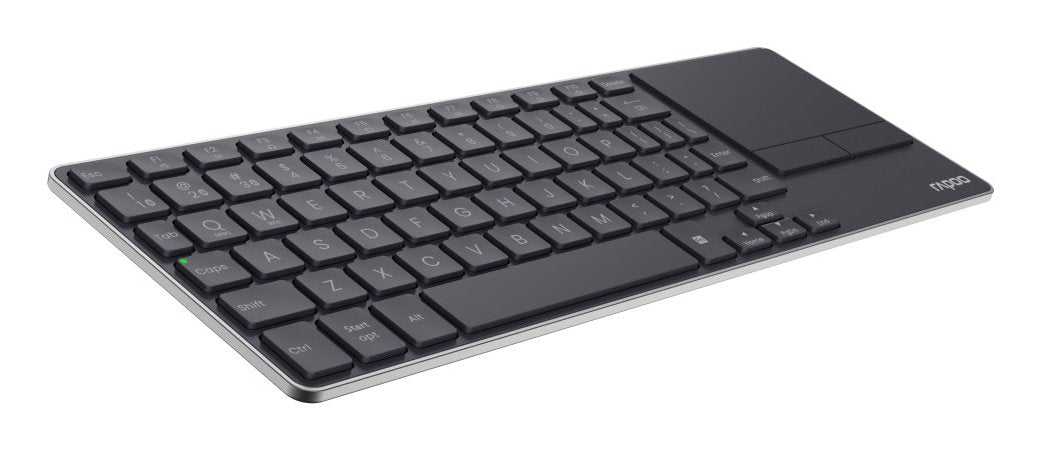 Rapoo E2810m Inalámbrico Ultraflache Multimedia Teclado Con Touchpad Qwertz - Teclado - Qwertz