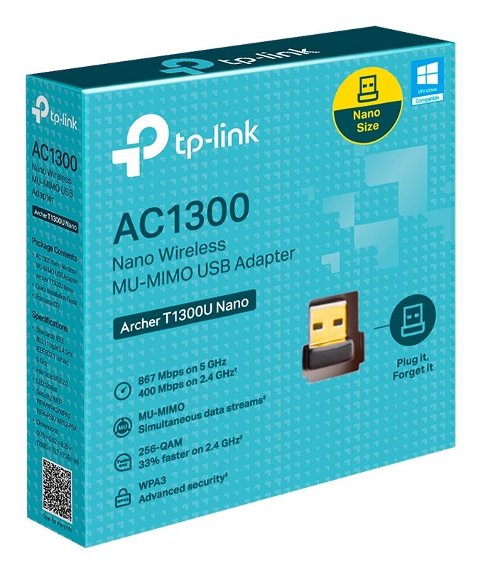 EAN 4895252507324 - TP-Link Archer T1300U Nano WLAN 867 Mbit/s imagen 3