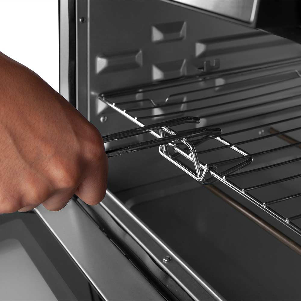 Horno Freidora Orbegozo Hof 220  Multifuncion - Potencia De 1600w En Modo Horno Y 1700w En Modo Freidora De Aire -