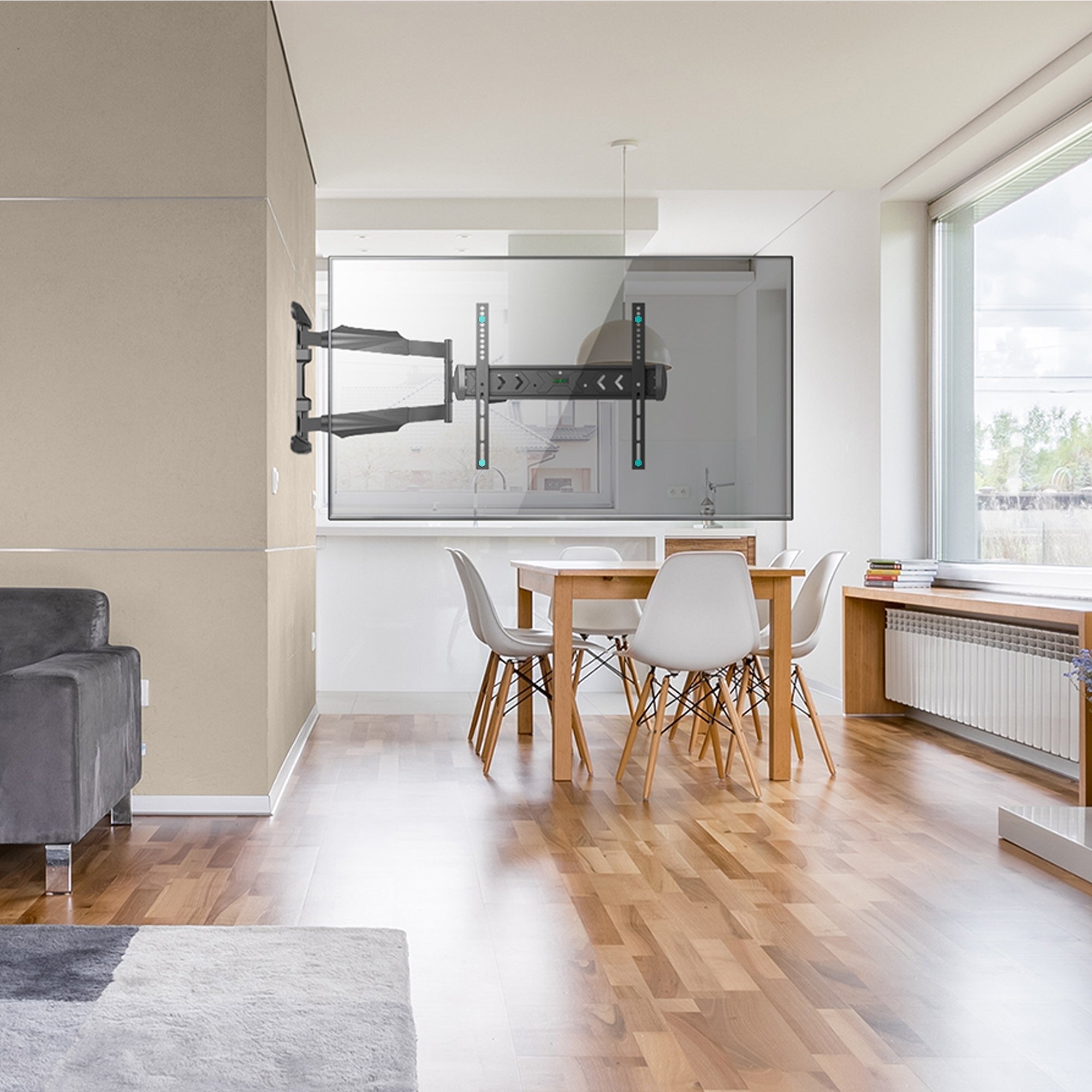 EAN 4603728442075 - ONKRON NP47-B soporte para TV 190,5 cm (75") Negro imagen 5