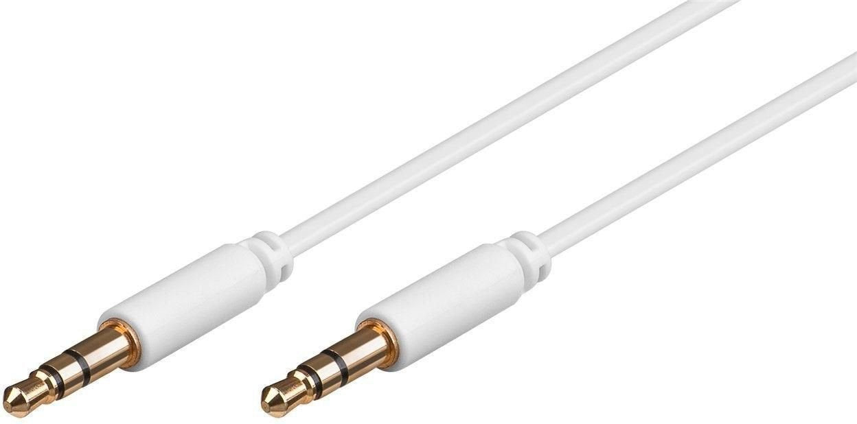 EAN 5711783992912 - Microconnect AUDLL1W cable de audio 1 m 3,5mm Blanco imagen 1